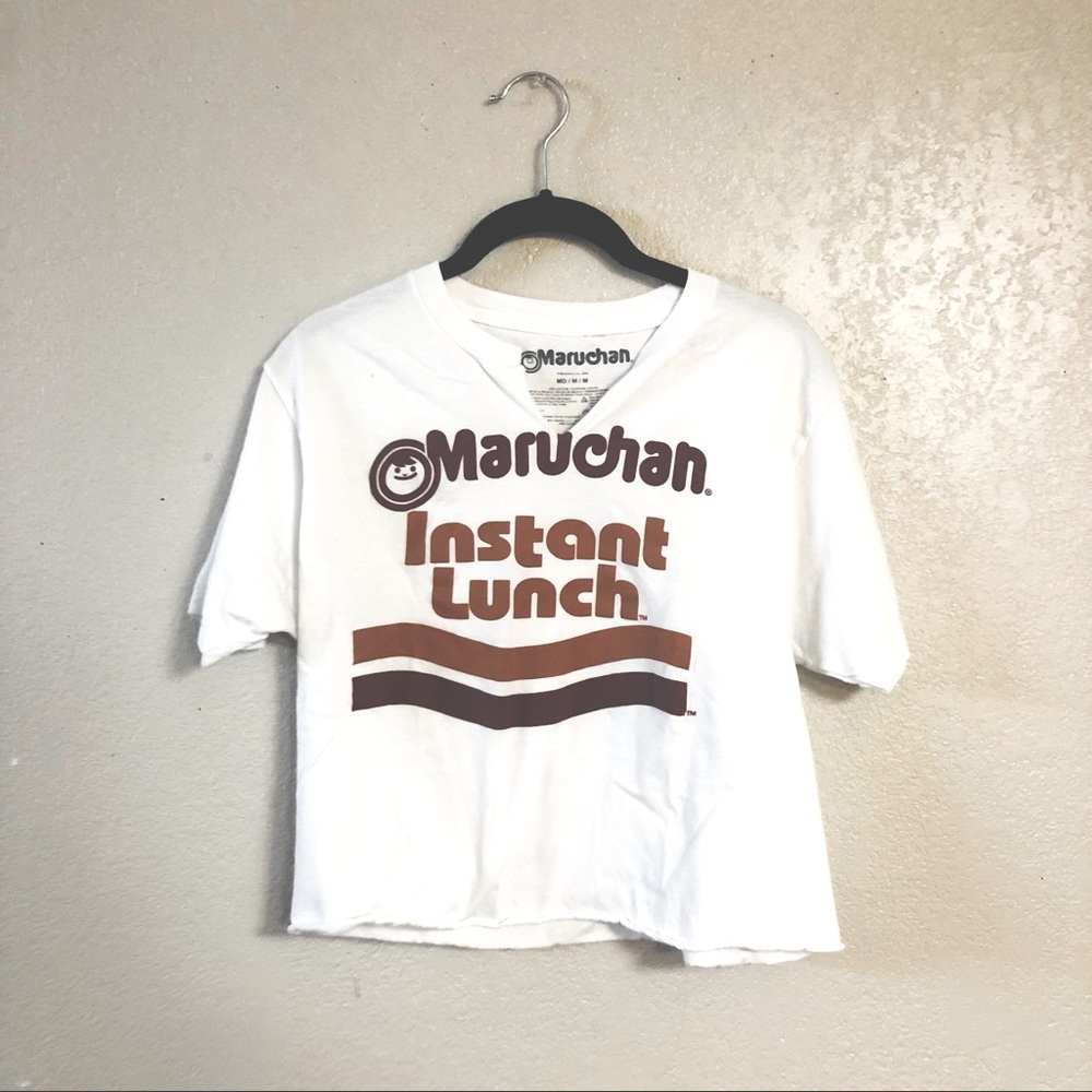 🍜 Maruchan Instant Lunch Crop Top Shirt (Medium)
